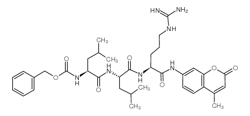 Z-Leu-Leu-Arg-AMC Structure