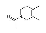 3,4-Lutidine, 1-acetyl-1,2,5,6-tetrahydro- (7CI)结构式