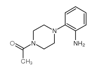 1-(4-(2-氨基苯基)哌嗪-1-基)乙酮结构式