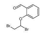 2-(1,2-dibromoethoxy)benzaldehyde Structure