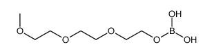 2-[2-(2-methoxyethoxy)ethoxy]ethoxyboronic acid Structure