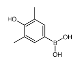 3,5-Dimethyl-4-hydroxyphenylboronic acid structure