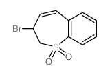 4-bromo-2$l^{6}-thiabicyclo[5.4.0]undeca-5,7,9,11-tetraene 2,2-dioxide Structure