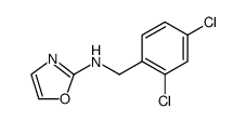 2-Oxazolamine, N-[(2,4-dichlorophenyl)methyl] Structure