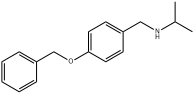 {[4-(benzyloxy)phenyl]methyl}(propan-2-yl)amine picture