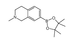 2-methyl-7-(4,4,5,5-tetramethyl-1,3,2-dioxaborolan-2-yl)-1,2,3,4-tetrahydroisoquinoline picture