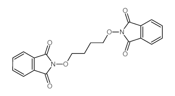 1H-Isoindole-1,3(2H)-dione,2,2'-[1,4-butanediylbis(oxy)]bis- Structure