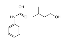 3-methylbutan-1-ol,phenylcarbamic acid结构式