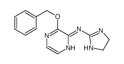 N-(4,5-dihydro-1H-imidazol-2-yl)-3-phenylmethoxypyrazin-2-amine Structure