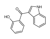 (2-hydroxyphenyl)-(1H-indol-3-yl)methanone Structure