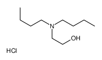 2-(dibutylamino)ethanol,hydrochloride Structure