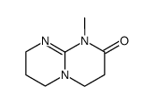 1-methyl-1,3,4,6,7,8-hexahydropyrimido<1,2-a>pyrimidin-2-one结构式