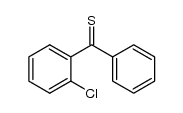 (2-chlorophenyl)(phenyl)methanethione结构式