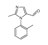 1-(2-methylphenyl)-2-methyl-1H-imidazole-5-carbaldehyde Structure