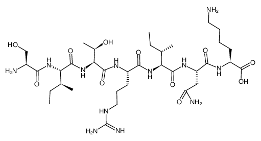 Ser-Ile-Thr-Arg-Ile-Asn-Lys Structure