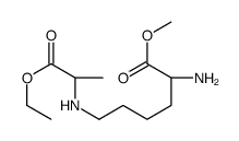 Nε-(Ethoxycarbonylethyl)-L-lysine Methyl Ester (Mixture of Diastereomers) Structure