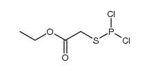 ethyl (dichlorophosphinothio)acetate Structure