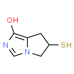 5H-Pyrrolo[1,2-c]imidazol-1-ol,6,7-dihydro-6-mercapto-(9CI)结构式