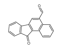 11H-Benzo[a]fluorenon(11)-aldehyd-(5) Structure