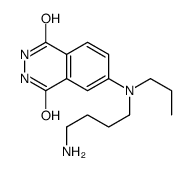6-[4-aminobutyl(propyl)amino]-2,3-dihydrophthalazine-1,4-dione Structure