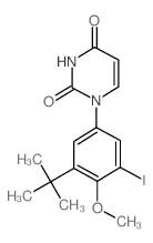 1-(3-tert-Butyl-5-iodo-4-Methoxyphenyl)pyrimidin-2,4(1H,3H)-dione structure