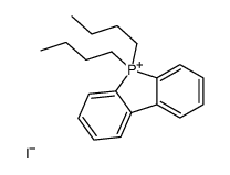 5,5-dibutylbenzo[b]phosphindol-5-ium,iodide Structure