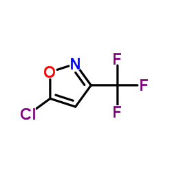 5-Chloro-3-(trifluoromethyl)-1,2-oxazole结构式