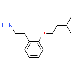 2-[2-(3-methylbutoxy)phenyl]ethanamine(SALTDATA: HCl) structure
