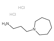 1-(3-氨基-丙基)-高哌啶双盐酸盐结构式