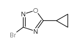 3-bromo-5-cyclopropyl-1,2,4-oxadiazole structure