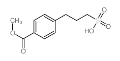 3-(4-(METHOXYCARBONYL)PHENYL)PROPANE-1-SULFONIC ACID structure