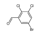 5-bromo-2,3-dichlorobenzaldehyde Structure