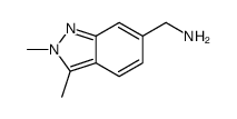 (2,3-dimethylindazol-6-yl)methanamine Structure