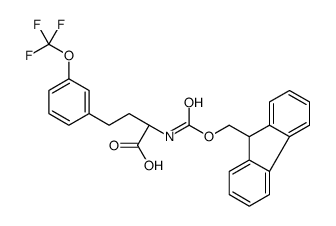 Fmoc-D-Hph(3-OCF3)-OH Structure