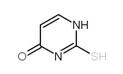 4(1H)-Pyrimidinone, 2-mercapto- (9CI) structure