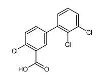2-chloro-5-(2,3-dichlorophenyl)benzoic acid Structure