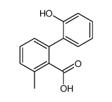2-(2-hydroxyphenyl)-6-methylbenzoic acid结构式
