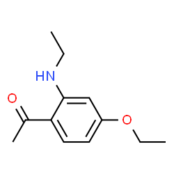 Ethanone, 1-[4-ethoxy-2-(ethylamino)phenyl]- (9CI) picture