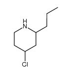 4-chloro-2-propylpiperidine结构式