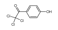 2,2,2-trichloro-1-(4-hydroxyphenyl)ethanone结构式