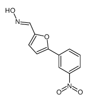 2-Furancarboxaldehyde, 5-(3-nitrophenyl)-, oxime结构式