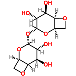 4,6,4',6'-dianhydro(galactopyranosylgalactopyranoside)结构式