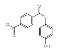 1,4-Benzenediol,1-(4-nitrobenzoate) structure