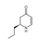 (6S)-2,3-didehydro-6-n-propylpiperidin-4-one Structure