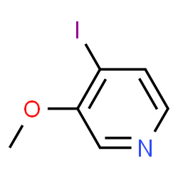 4-碘-3-甲氧基吡啶结构式