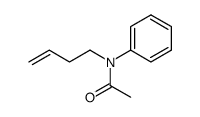 Acetamide,N-3-buten-1-yl-N-phenyl-结构式