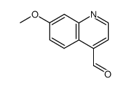 7-methoxy-4-quinoline-carboxaldehyde结构式