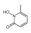 1-hydroxy-6-methylpyridin-2-one结构式