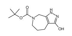 tert-butyl 3-hydroxy-4,5,6,8-tetrahydropyrazolo[3,4-c]azepine-7(1H)-carboxylate Structure