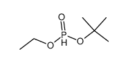 phosphonic acid tert-butyl ester ethyl ester结构式